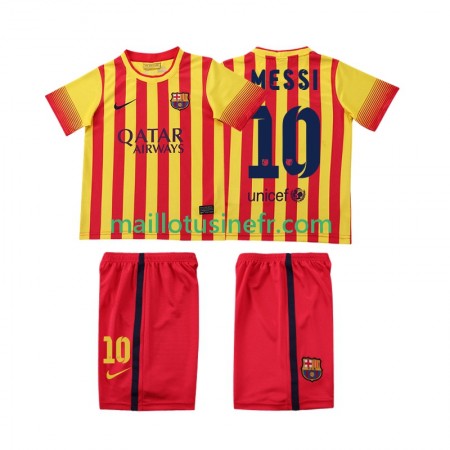 Maillot de Foot FC Barcelone Lionel Messi 10 2013 2014 Extérieur Retro - Enfant Maillot de Foot FC Barcelone Lionel Messi 10 2013 2014 Extérieur Retro - Enfant